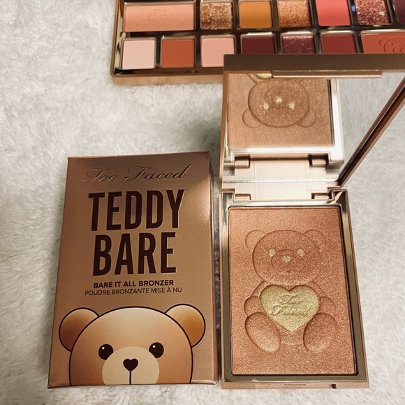 *NEW* TOO FACED TEDDY BARE PALETTE & TEDDY BARE BRONZER 🐻 - Picture 9 of 12